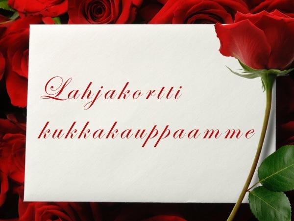 Lahjakortti ystävälle